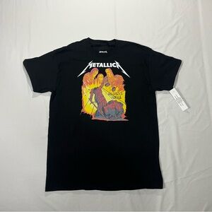 Metallica Black Graphic T-Shirt “1988 and Justice for All”TEE